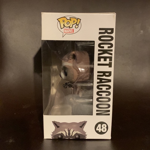Funko Pop Marvel - Guardians of the Galaxy - Rocket Raccoon 48 - Picture 2 of 7